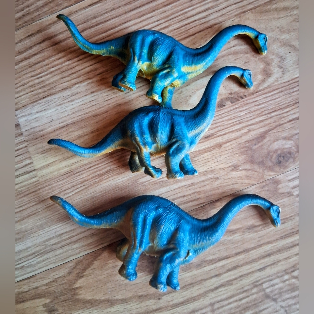 Set Of 3 Dinosars By GREENBIER, see Pics